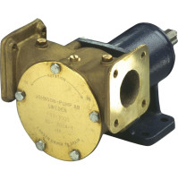 Extra Heavy-Duty - Bronze Impeller Pump F8B-3000-VF - F8B300 Foot Mounted Engine Cooling Pump (24mm Shaft) -10-13024-1 - Johnson Pump
